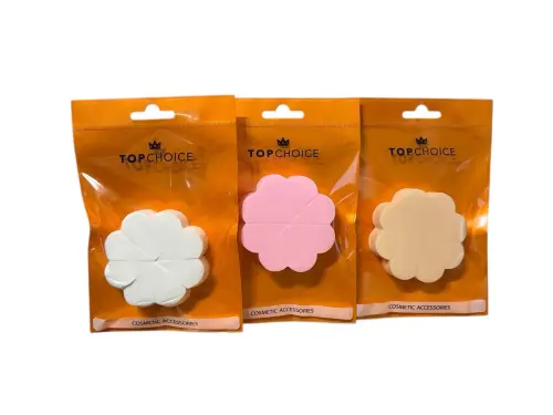 TOP CHOICE Gąbka do makijażu 8 szt MIX KOLOR-31782