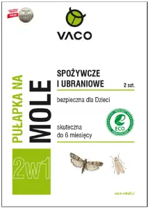 ECO Pułapka na mole ubraniowe i spożywcze 2 szt