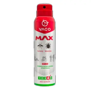 VACO Spray MAX na komary, kleszcze, meszki - 100ml