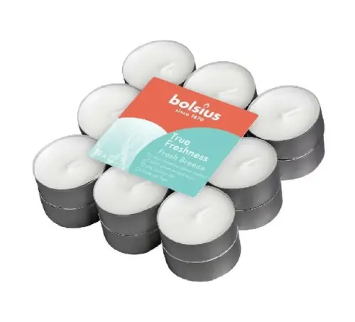 BOLSIUS Podgrzewacze Świeża Bryza 18 szt-33183