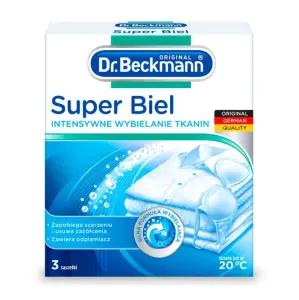 Dr Beckmann Biel w saszetkach wybielające 3 szt 