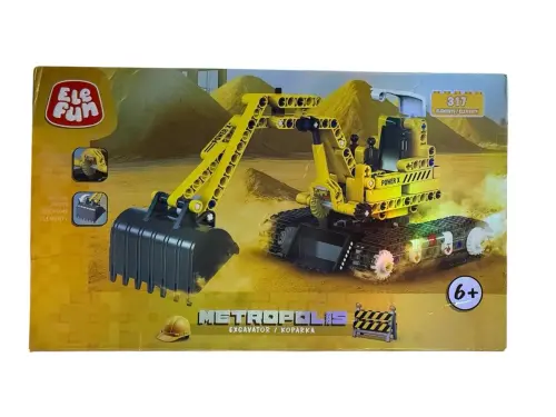 ELEFUN Klocki Koparka 317 pcs -33108