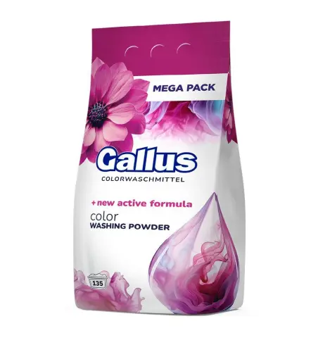 GALLUS Proszek 135 Prań 8,1kg Color Folia-33186