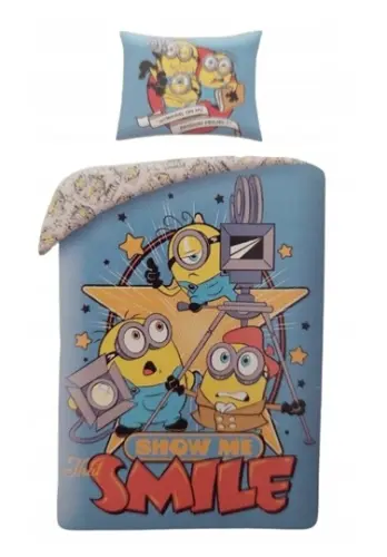 HALANTEX Komplet pościeli kołdra MINIONKI 200x160cm-32730