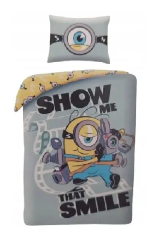 HALANTEX Komplet pościeli kołdra MINIONKI 200x160 cm-32728