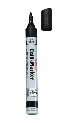 HERLITZ Marker permanentny Czarny 1-4mm -32677
