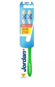 Jordan Total Clean Szczoteczka do zębów soft 2sztuki