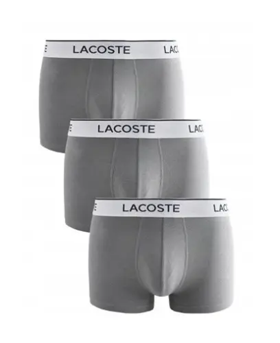 LACOSTE Bokserki szare 3-pak XL-32838