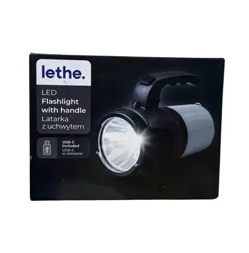 LETHE Latarka LED z uchwytem-32555