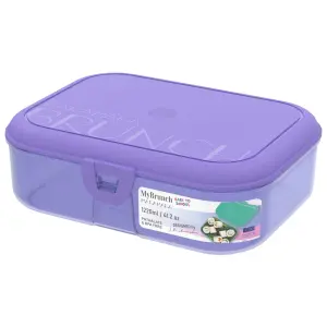 MAKAMAKA Lunchbox 1220 ml Fioletowy 