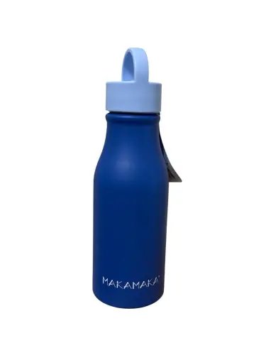 MAKAMAKA Butelka na wodę Niebieska 600ml-33025
