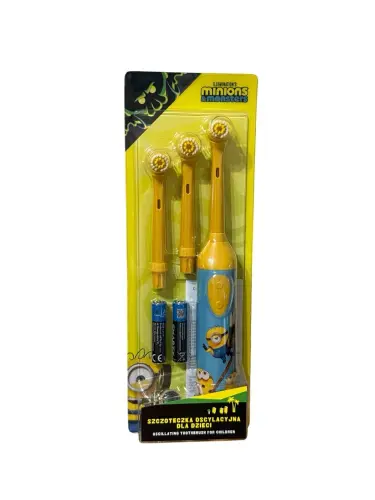 MpTech Szczoteczka Oscylacyjna Minionki Żółta -33006