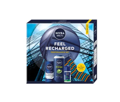 NIVEA Men Zestaw Prezentowy Feel Recharged-33203