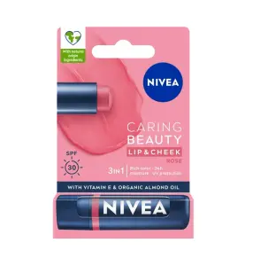 NIVEA Pomadka ochronna do ust Caring Beauty 3w1