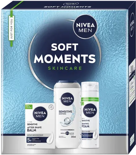 NIVEA Men Zestaw Prezentowy Soft Moments -33126