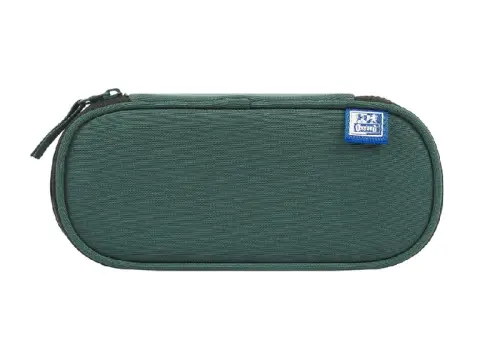 OXFORD Piórnik z klapką Funky zielony-32845