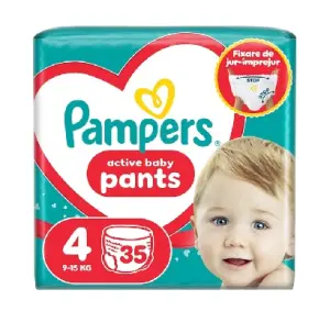 Pampers Active Baby Pieluchomajtki 4 35szt