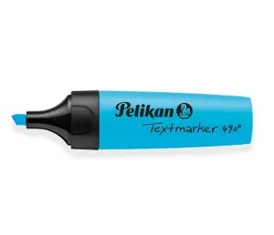 PELIKAN Zakreślacz Niebieski 490 