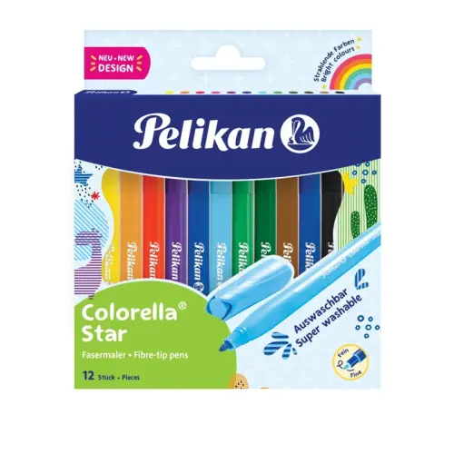 PELIKAN Flamastry Colorella 12 szt -32675