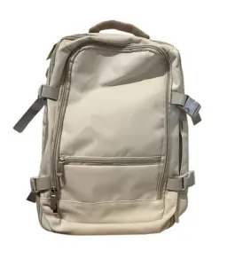 SETTY URBAN Plecak Kabinowy Beżowy 40x20x25 cm 