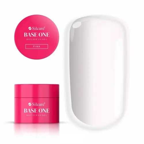 SILCARE Base One Żel budujący Pink 50g -32784