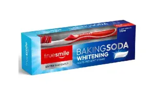 TRUESMILE Pasta do zębów 100ml Baking Soda + szczoteczka