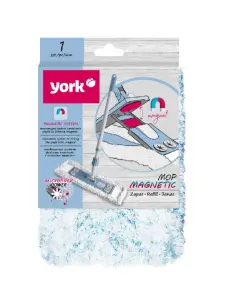 YORK Zapas z mikrofibry do mopa płaskiego MAGNETIC