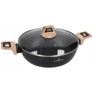 ZWIEGER LAVENA Garnek płaski z pokrywką 28cm