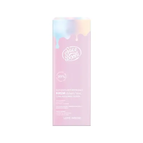 FACE BOOM Matująco - Detoksykujący Krem 50 ml-12150