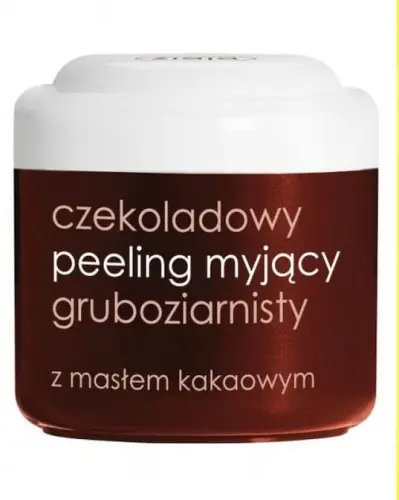 ZIAJA peeling gruboziarnisty  czekoladowy 200ml-45