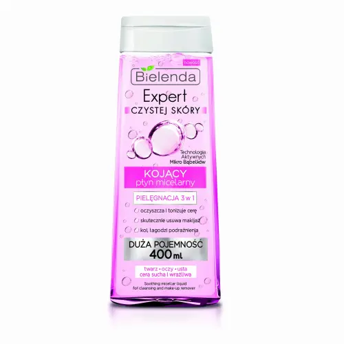 BIELENDA Expert Płyn Micelarny Kojący 400ml-5371