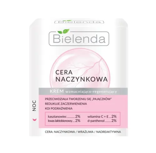BIELENDA Cera Naczynkowa Krem Wzmacniający na Noc-10390