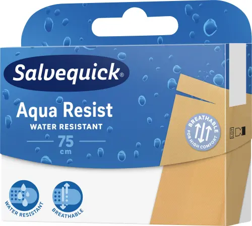 SALVEQUICK AQUA RESIST Plastry Wodoodporne 75 cm-9902