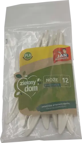 JN Zielony Dom Noże kompostowalne 12 szt.-12810