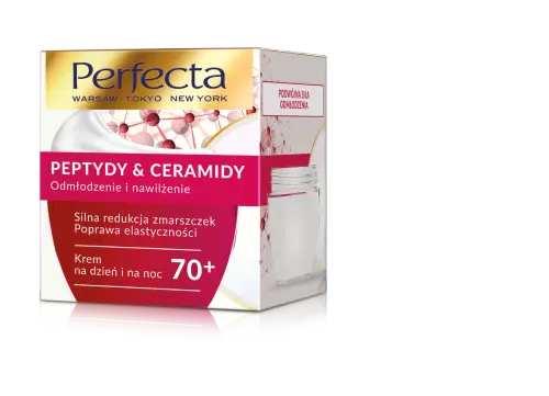 PERFECTA Peptydy &amp; Ceramidy 70+ Krem D/N 50 ml-12679