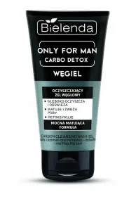 Bielenda Men Carbo Detox Żel do twarzy oczyszczający węglowy matujący 150ml